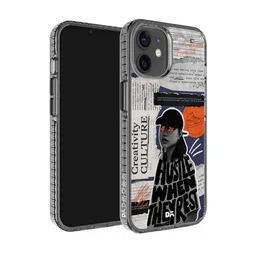 DailyObjects Hustle When They Rest Stride 2.0 Printed iPhone 12 Mini Super Slim Back Case-6