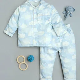 Fancy Fluff Boys Conversational Printed Night suit-image-71