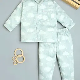 Fancy Fluff Kids Conversational Printed Night suit-picture-55