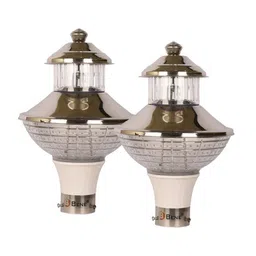 BENE Pablo Grey & White 2 Pieces Abstract Shaped Waterproof & Rustproof Outdoor Lamps-image-87