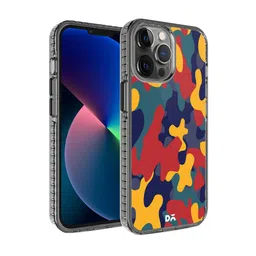DailyObjects Multi Colored Printed  Color Block Camo iPhone 12 Pro Phone Case-4