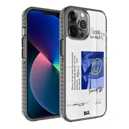 DailyObjects Blue & white DailyObjects Blue & White Printed iPhone 12 Mini Phone Case-6