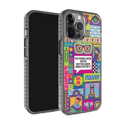 DailyObjects Quirky Printed iPhone 12 Pro Mobile Cover-62