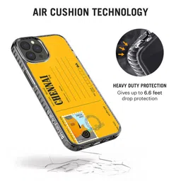 DailyObjects Postcard Design Printed iPhone 12 Pro Phone Back case image 3