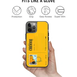 DailyObjects Postcard Design Printed iPhone 12 Pro Phone Back case image 4