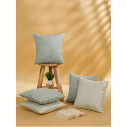 Rosara Home Jacquard Square Cushion Covers (Set Of 5)-picture-26