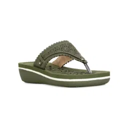 Bata Olive Women Slip-On Sandals-picture-20
