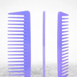KOLORUP BEAUTY Wide Tooth Comb For Effortless Detangling- Purple-image-48