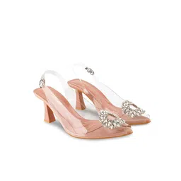 JM Looks Girls Kitten Sandals-image-13
