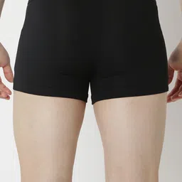 UnderJeans by Spykar Printed Short Trunk UJNPTS082Black image 5