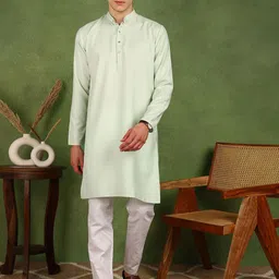 FUBAR Men Regular Kurta with Pyjamas-11
