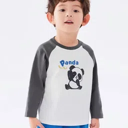 LULU & SKY Boys Graphic Printed Round Neck Cotton T-shirt-picture-43