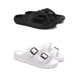 PENNEN Men Set Of 2 Thongs & Slider Flip Flops-picture-26