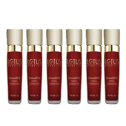 LOTUS Make-up Set Of 6 Divine Dew Water & Smudge Resistant Sindoor - 8g - Rosy Blush-20-20