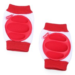 Babyhug Baby Knee & Elbow Pads White Red (Design May Vary)-image-23