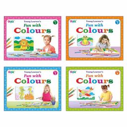 Young Learner Publication Fun With Colours Book Pack of 4 - English-2