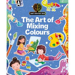 Activity book Smart Brain Right Brain Art Level 2 The Art of Mixing Colours - English-5