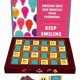 Expelite Keep Smiling Chocolate Gift Box - 400 gm-image-62
