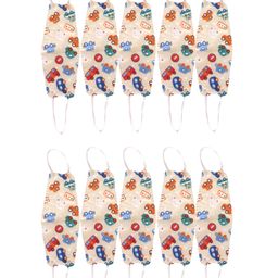 Advind Healthcare Smog Guard N95 Mask Small Without Valve Car Print Design Multicolour - Pack of 10-8