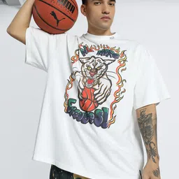 Puma Getting Crafty SS Tee 3 Oversized Fit Unisex T-Shirt-image-12
