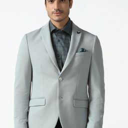 Blackberrys Men Textured Single-Breasted Blazer-image-58
