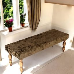 Ikiriya Cairo Green Sheesham Wood Accent 3-Seater Bench-image-71