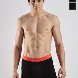 Calvin Klein Underwear Pack Of 3 Low Rise Outer Elasticated Knitted Trunks - NB4392840-picture-30