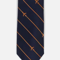 Louis Philippe Men Striped Broad Tie-picture-55