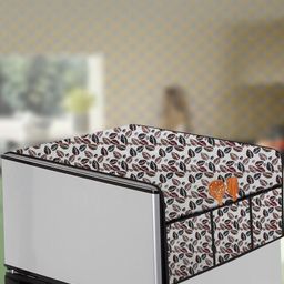 The Furnishing Tree Grey Plastic Refrigerator Cover-image-97