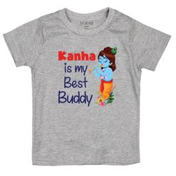 FFLIRTYGO Kids Typography Printed T-shirt-image-75