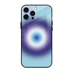 QRIOH Evil Eye Art Printed iPhone 13 Pro Back Case-image-87