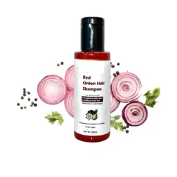 Elecsera Red Onion Shampoo With Bhringraj Reduce Hair Fall - 100 ml-picture-40