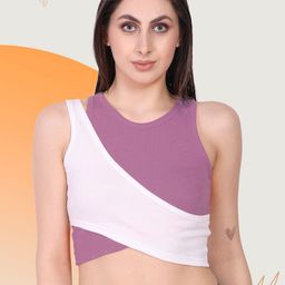 Mast & Harbour Colourblocked Cotton Top-image-75