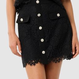 Forever New Women Self-Design Straight Mini Skirts-image-72