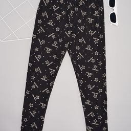 Pantaloons Junior Girls Printed Ankle-Length Leggings-42