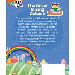 om books international Activity book Smart Brain Right Brain Art Level 2 The Art of Mixing Colours - English image 2