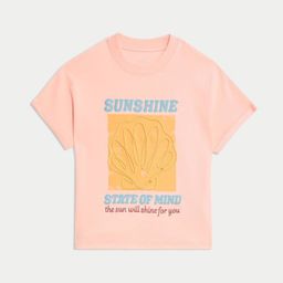 Marks & Spencer Girls Typography Printed Round Neck Short Sleeve Cotton T-shirt-picture-30