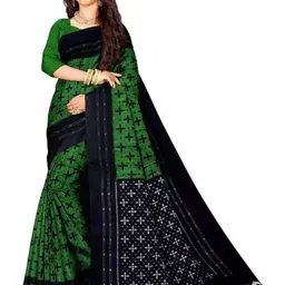 TITHI SAREES Ethnic Motifs Printed Sambalpuri Saree-picture-14
