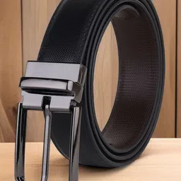 Provogue Men Textured Reversible Formal Belt-image-73