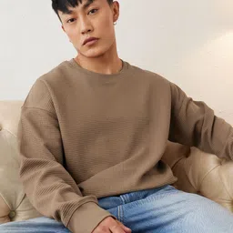 The Souled Store Men Round Neck Sweatshirt-picture-34