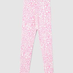 max Girls Printed Ankle-Length Leggings-image-57