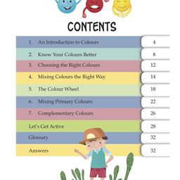 om books international Activity book Smart Brain Right Brain Art Level 2 The Art of Mixing Colours - English image 3