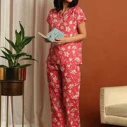 ETC Women Floral Print Printed Night suit-image-83