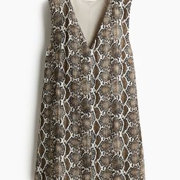 H&M V-Neck Shift Dress-image-5