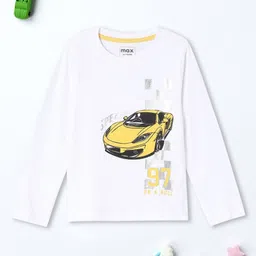 max Boys Printed Applique T-shirt-image-73