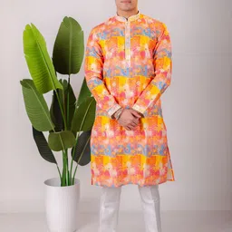 SUUTRAA BY SG Men Printed Kurta-picture-10