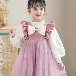 LULU & SKY Flutter Sleeve Empire Dress-picture-13