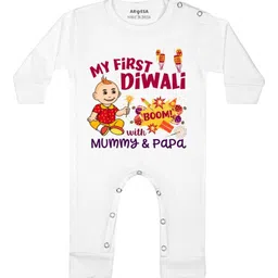 Arvesa Infants Printed Romper-picture-27