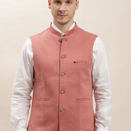 Turtle Men Mandarin Collar Nehru Jacket-49