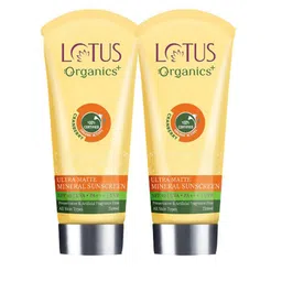 Lotus Organics+ Set Of 2 Ultra Matte Mineral Sunscreen SPF 40 - 50g Each-8